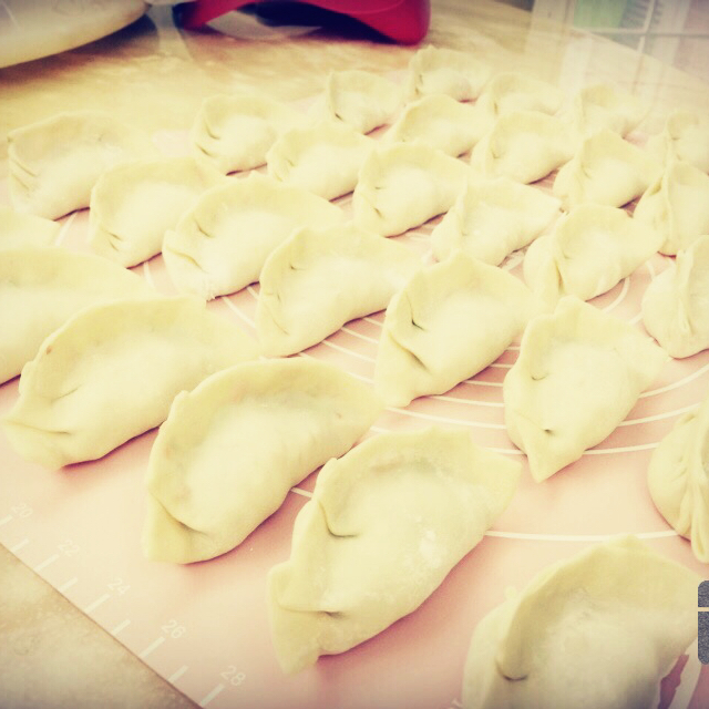 芹菜胡萝卜猪肉水饺