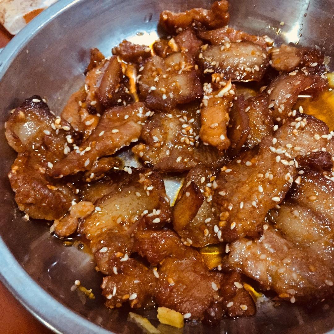韩式烤五花肉