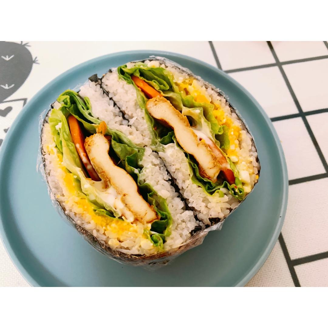 高颜值海苔饭团