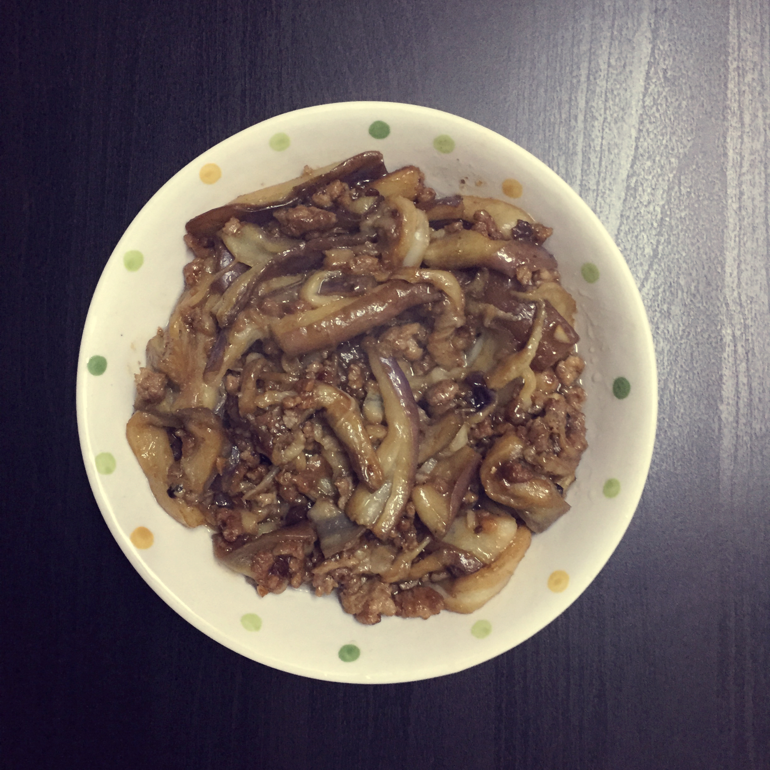 豆瓣肉末茄条