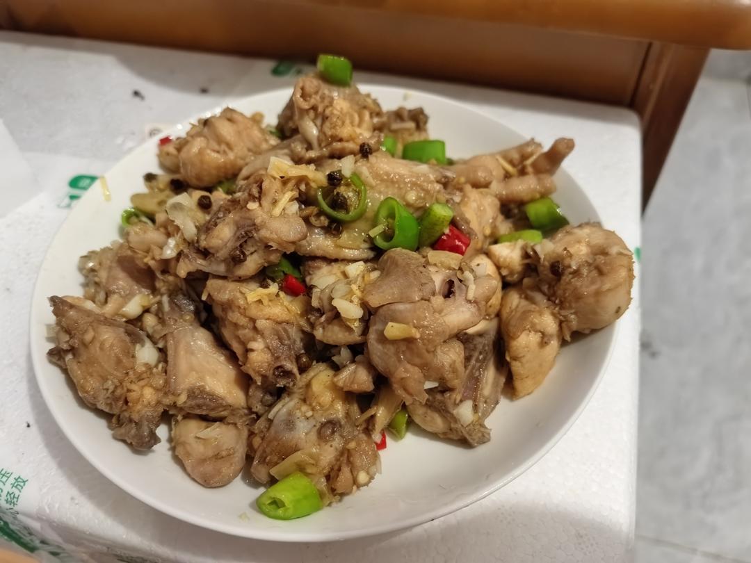 夏日下酒菜——椒麻鸡丁