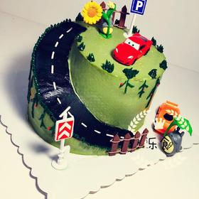 山坡蛋糕——盘山公路蛋糕