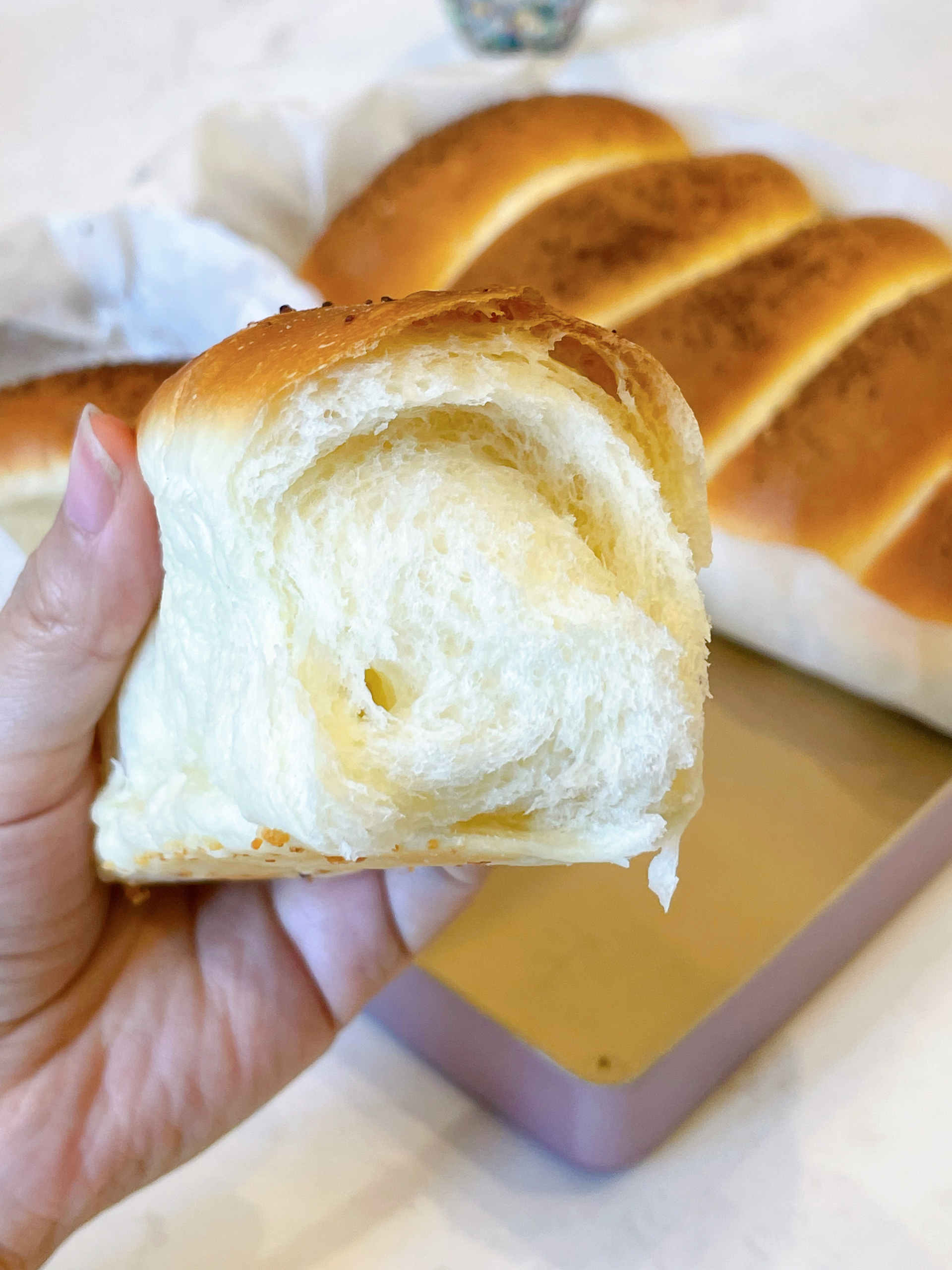 超柔软奶香小面包的做法