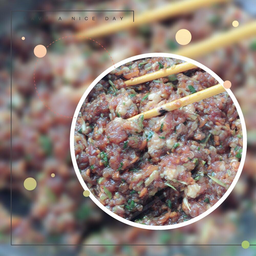 芹菜胡箩卜猪肉饺子馅