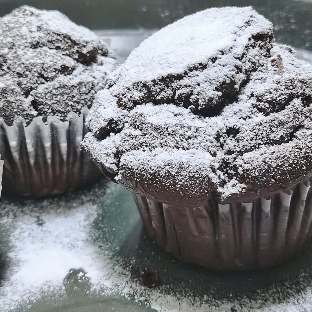 在家做巧克力蘑菇头麦芬蛋糕🍫