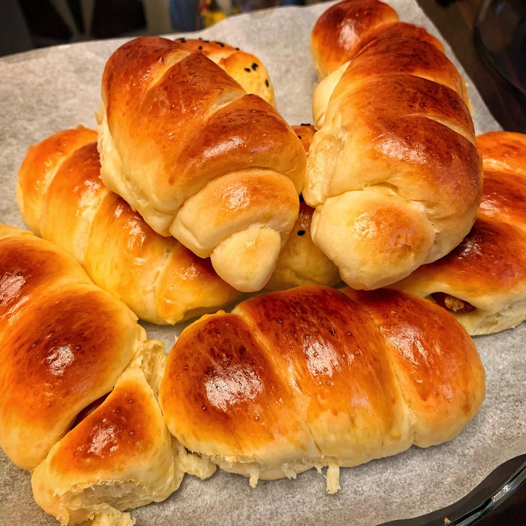 纯奶手撕吐司的做法 步骤1