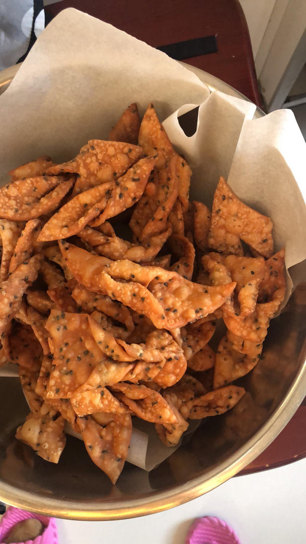 高姣姣-8做的酥脆排叉(老家叫炸馓子,附详细教程)