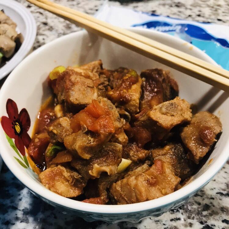番茄烧排骨
