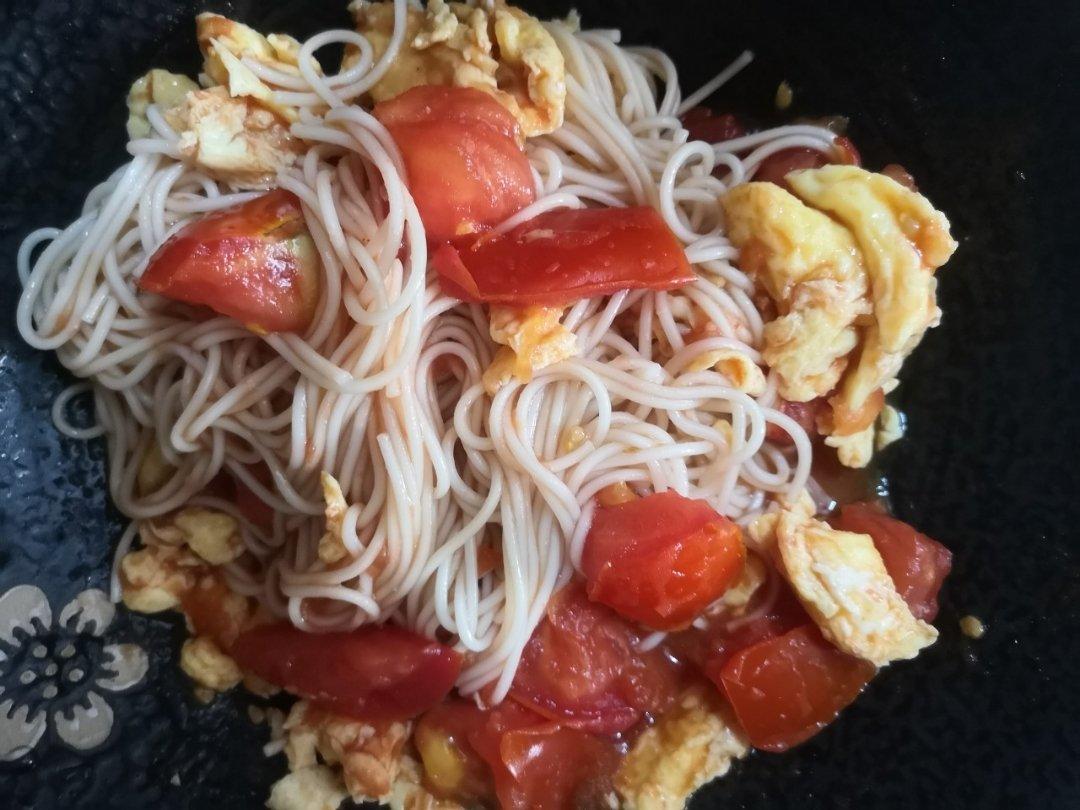 西红柿鸡蛋打卤面（拌面）