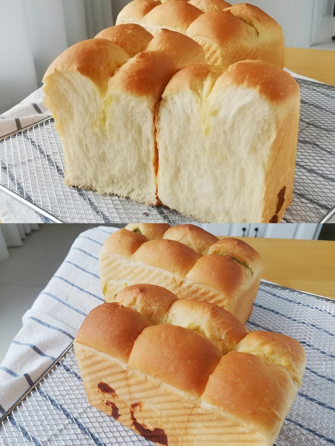 纯奶手撕吐司的做法 步骤1