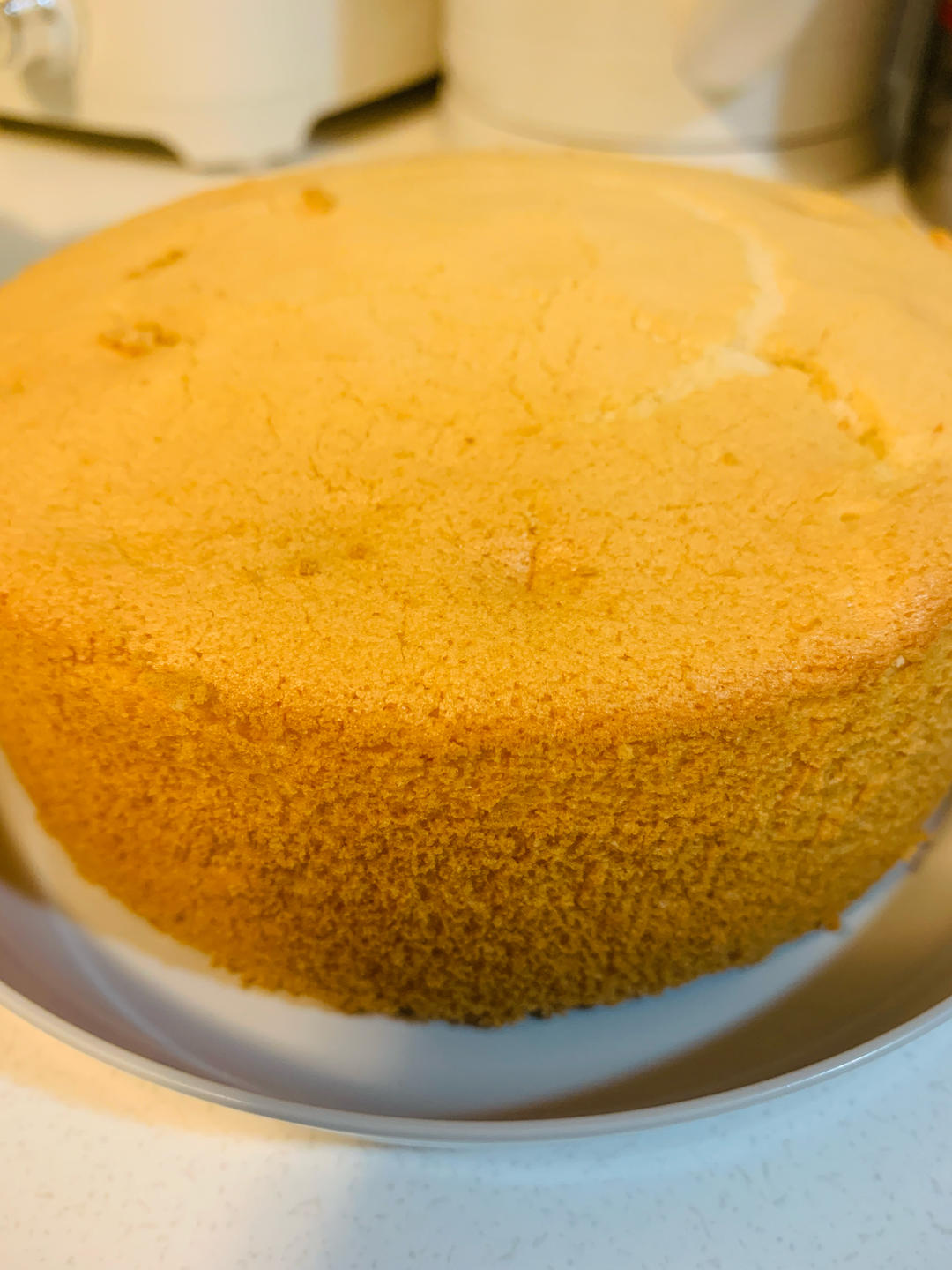 烘焙:戚风蛋糕(6寸)的做法