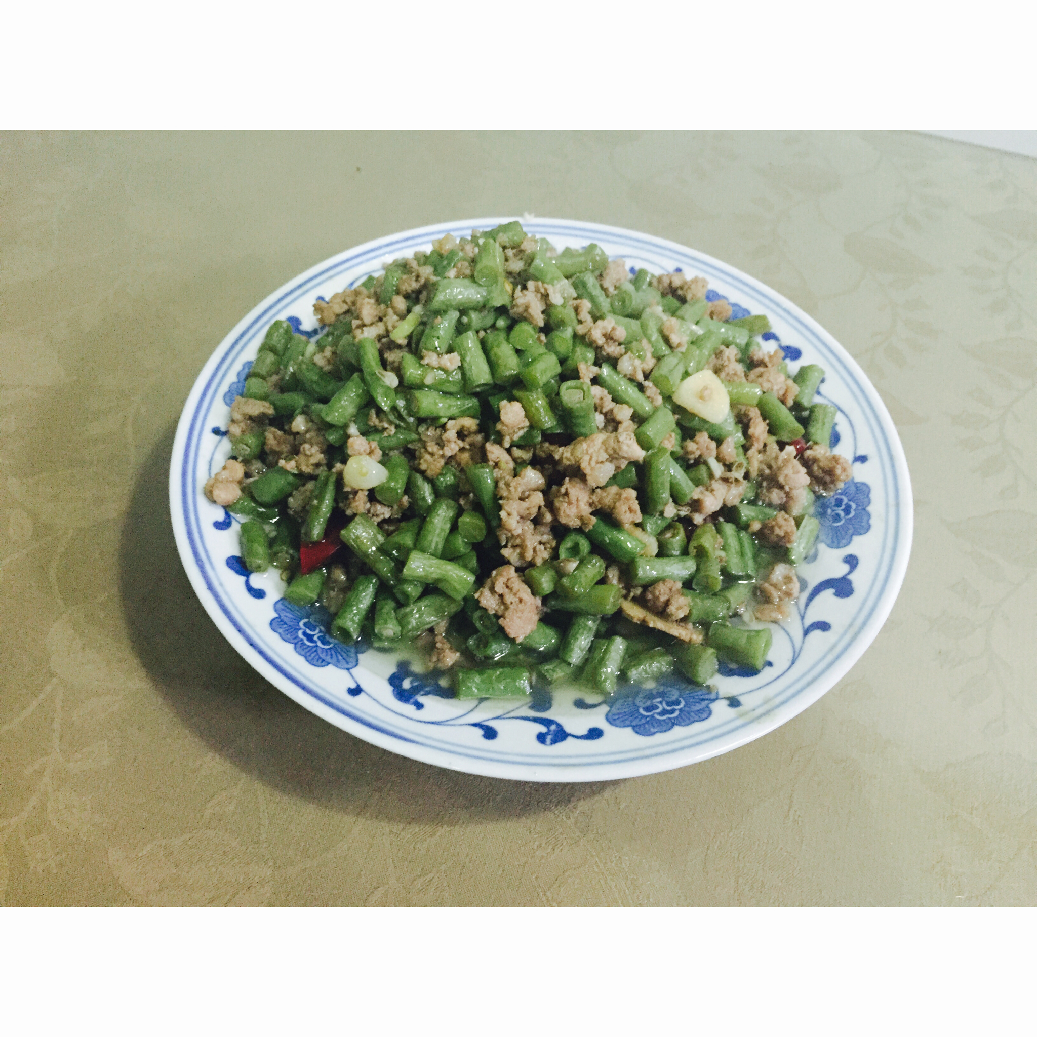 下饭菜－豇豆炒肉糜