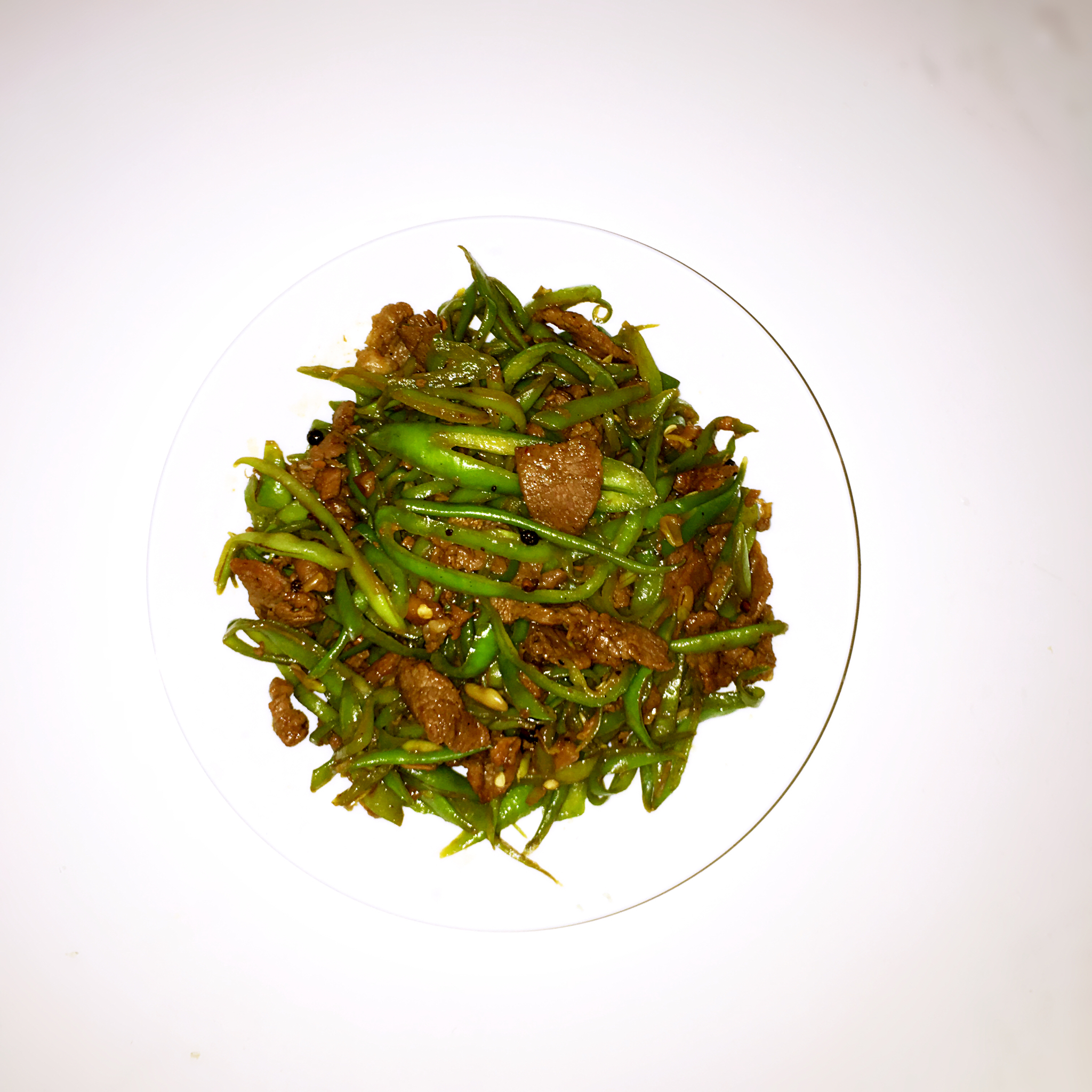 扁豆炒肉