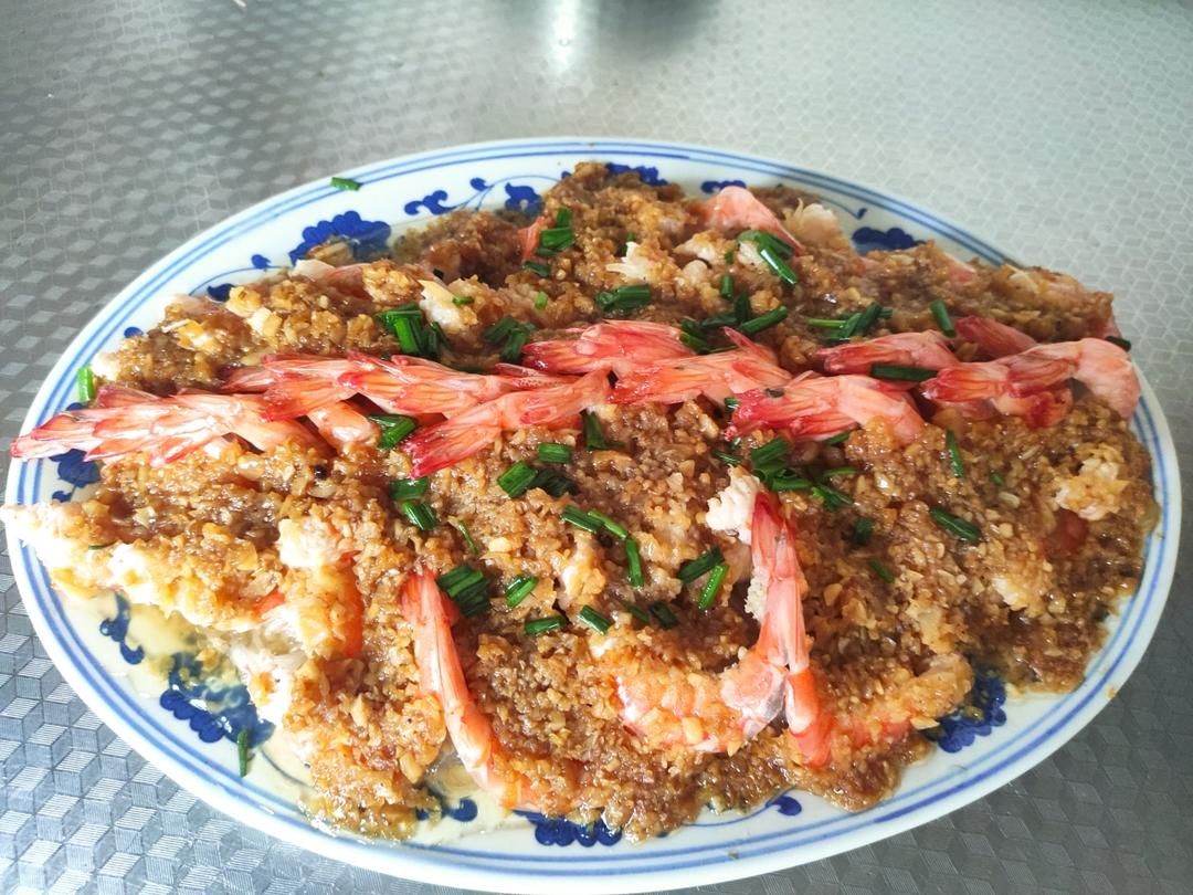 蒜蓉粉丝开背虾