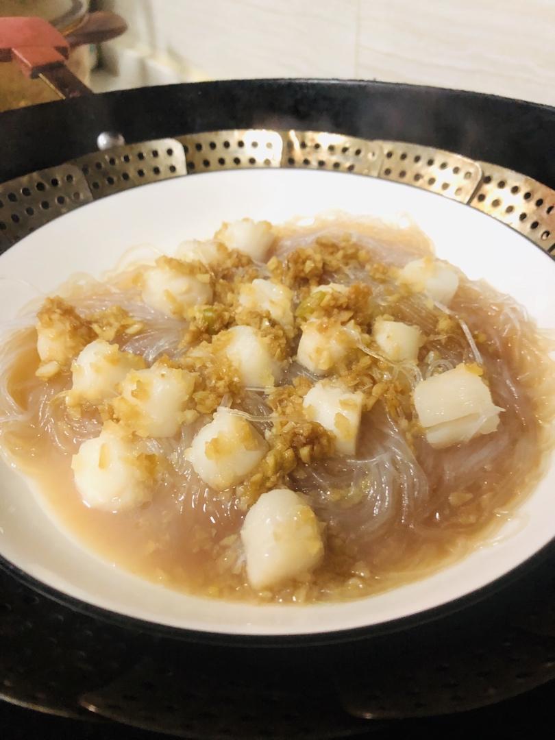 蒜蓉蒸带子