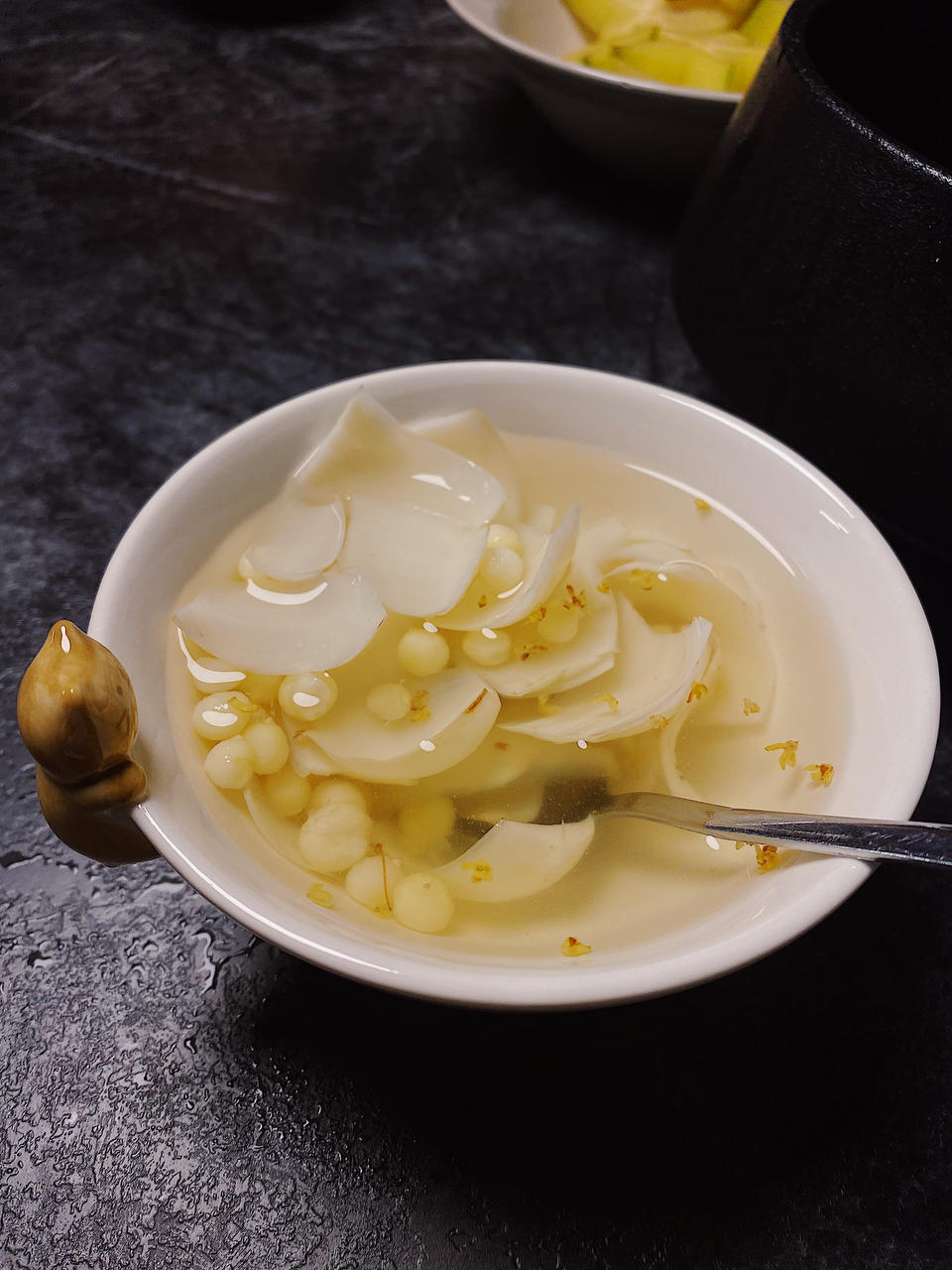 糖水鸡头米 30秒搞定