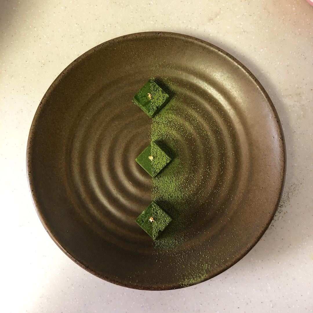 抹茶生巧（不用刀就能完美切割的方法）