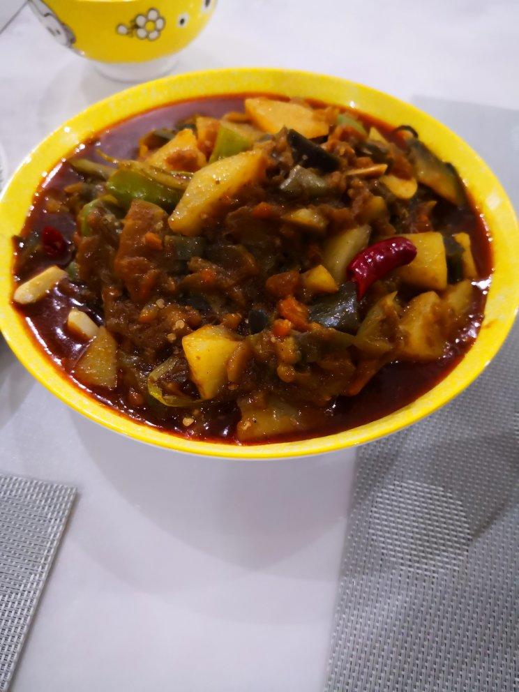 土豆烧茄子