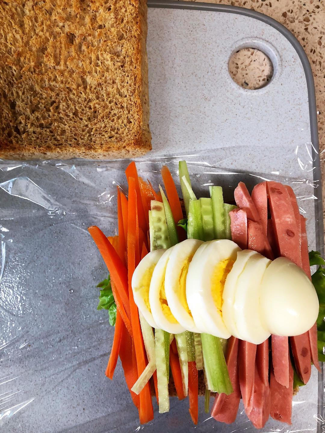 纯奶手撕吐司的做法 步骤1