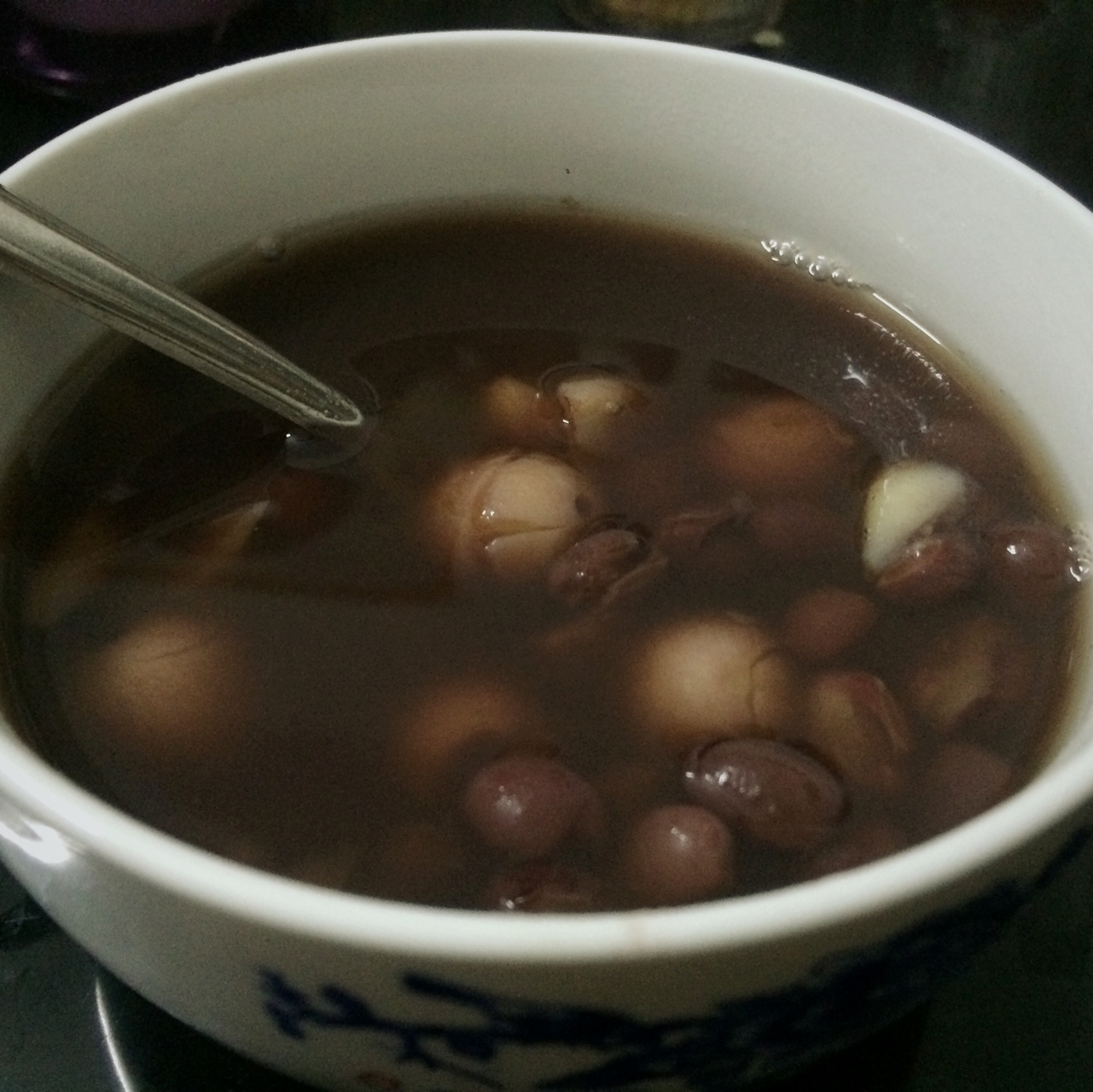 红豆百合莲子糖水