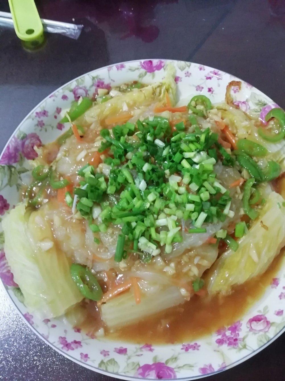 蒜蓉粉丝娃娃菜