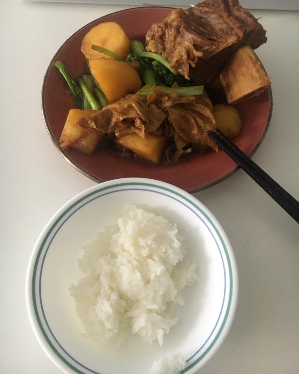 一个人要吃得更好做的晚餐2019年2月8日