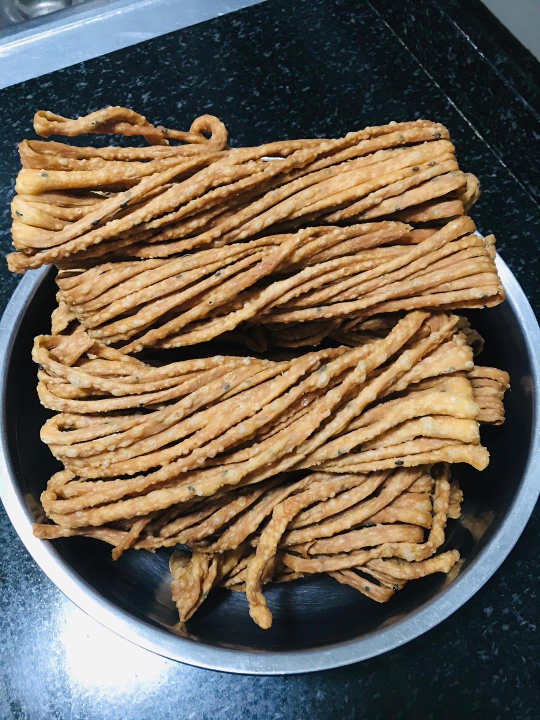 起泡酥脆28「炸馓子」28过年零食909090的做法 步骤19