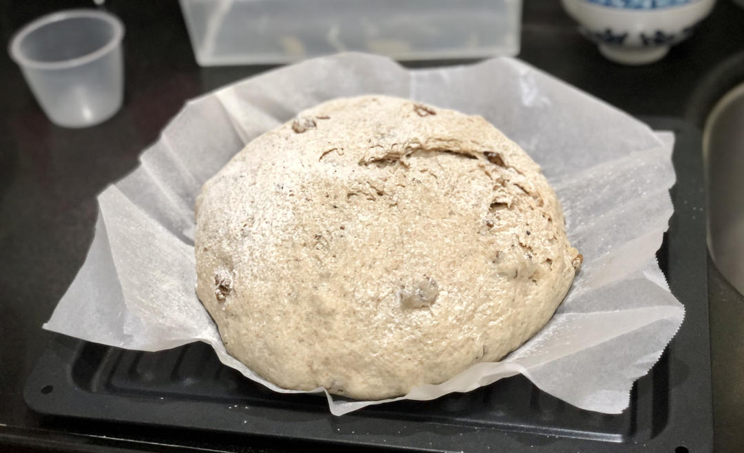 自带气场的奶酪核桃软欧包