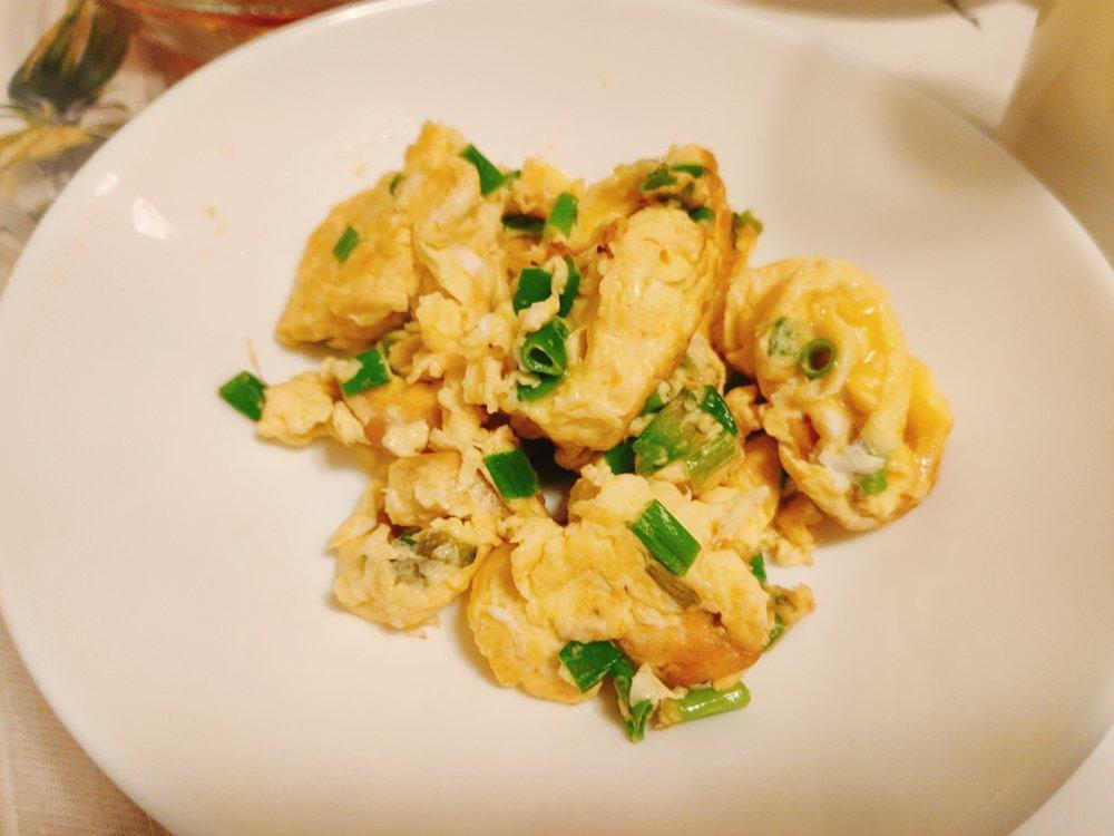 小葱炒鸭蛋