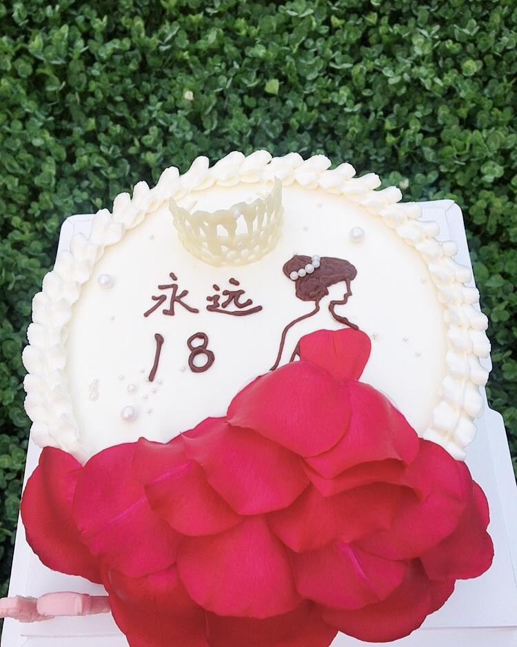玫瑰花蛋糕