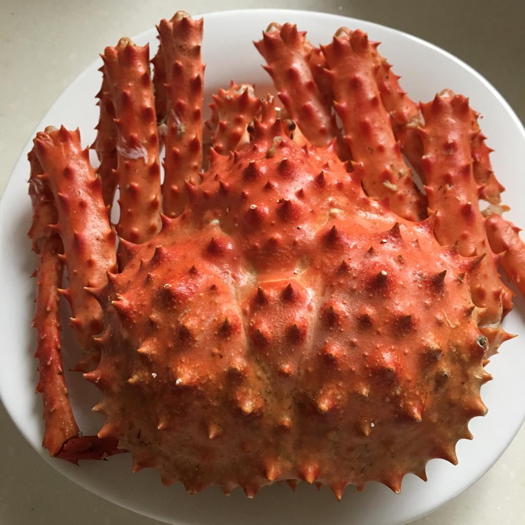 清蒸帝王蟹