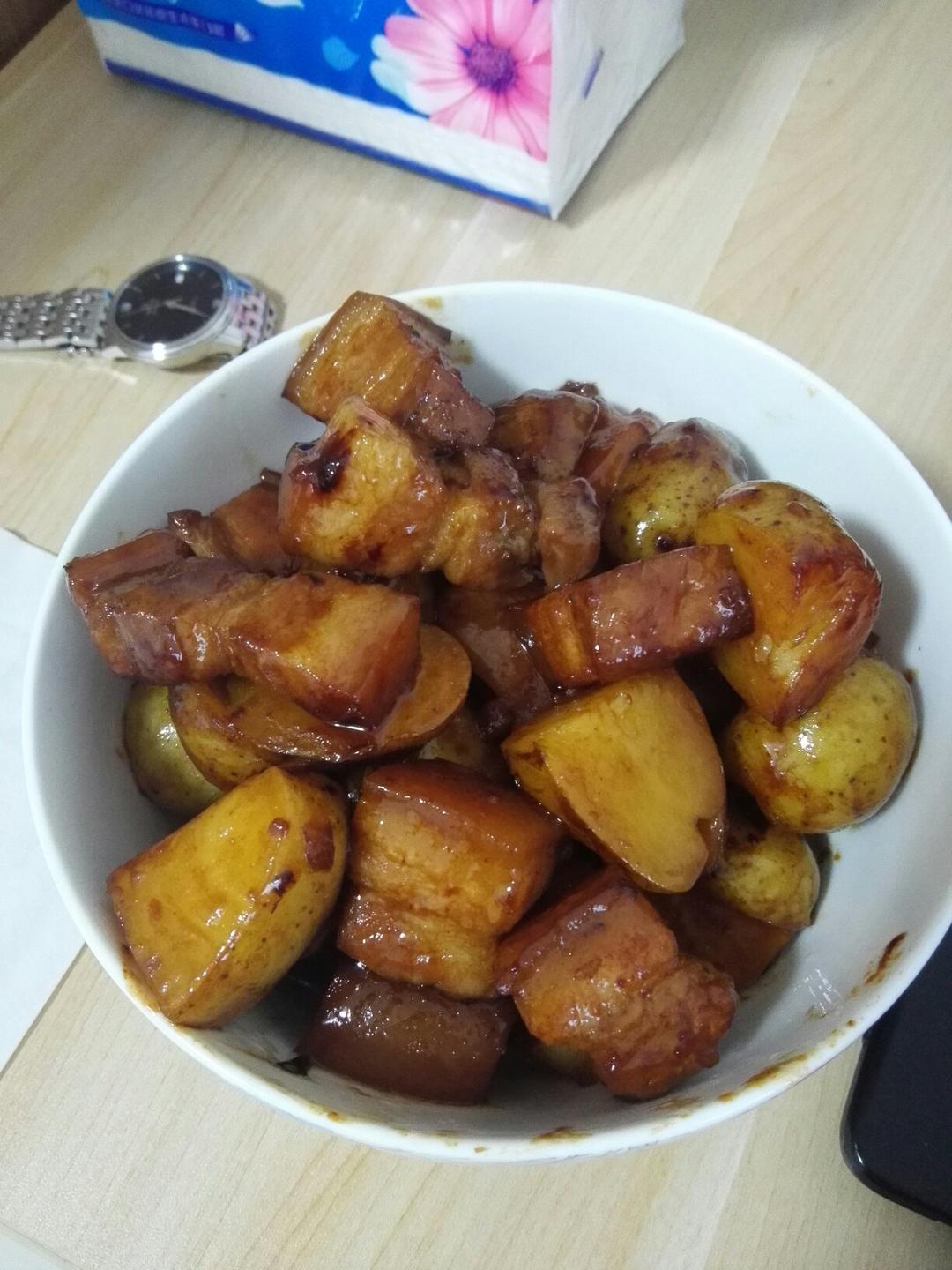 土豆烧肉
