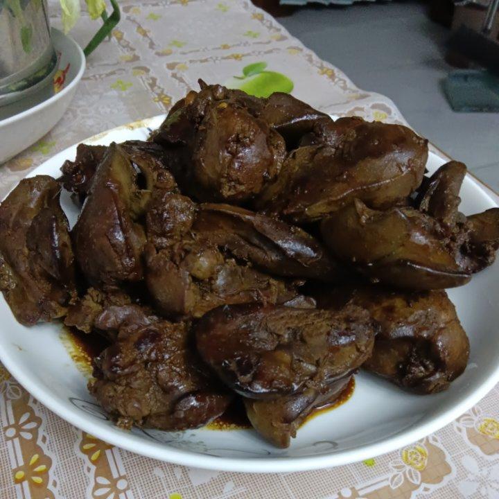 简单美味酱鸡肝