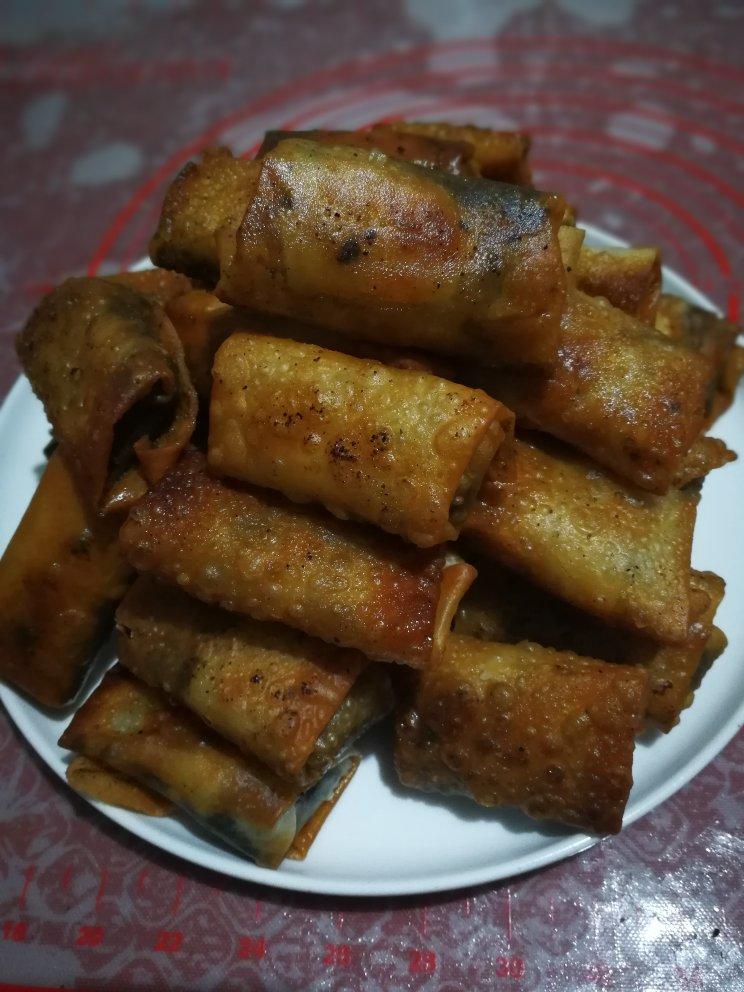 饺子皮春卷