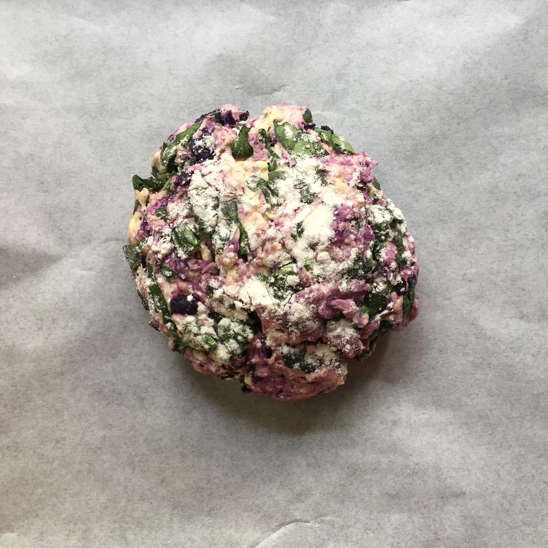 菠菜南瓜奶酪丹波面包丨健康·烘焙