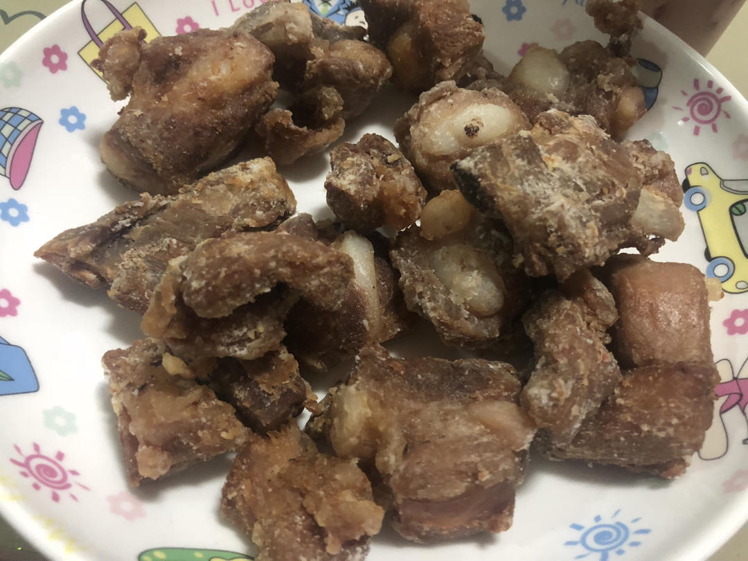 金牌蒜香排骨（先蒸后炸版）