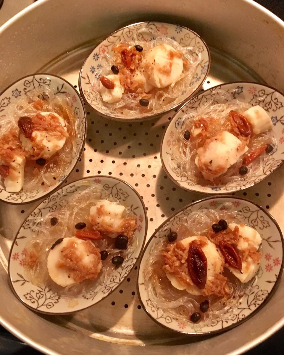 蒜蓉粉丝蒸带子