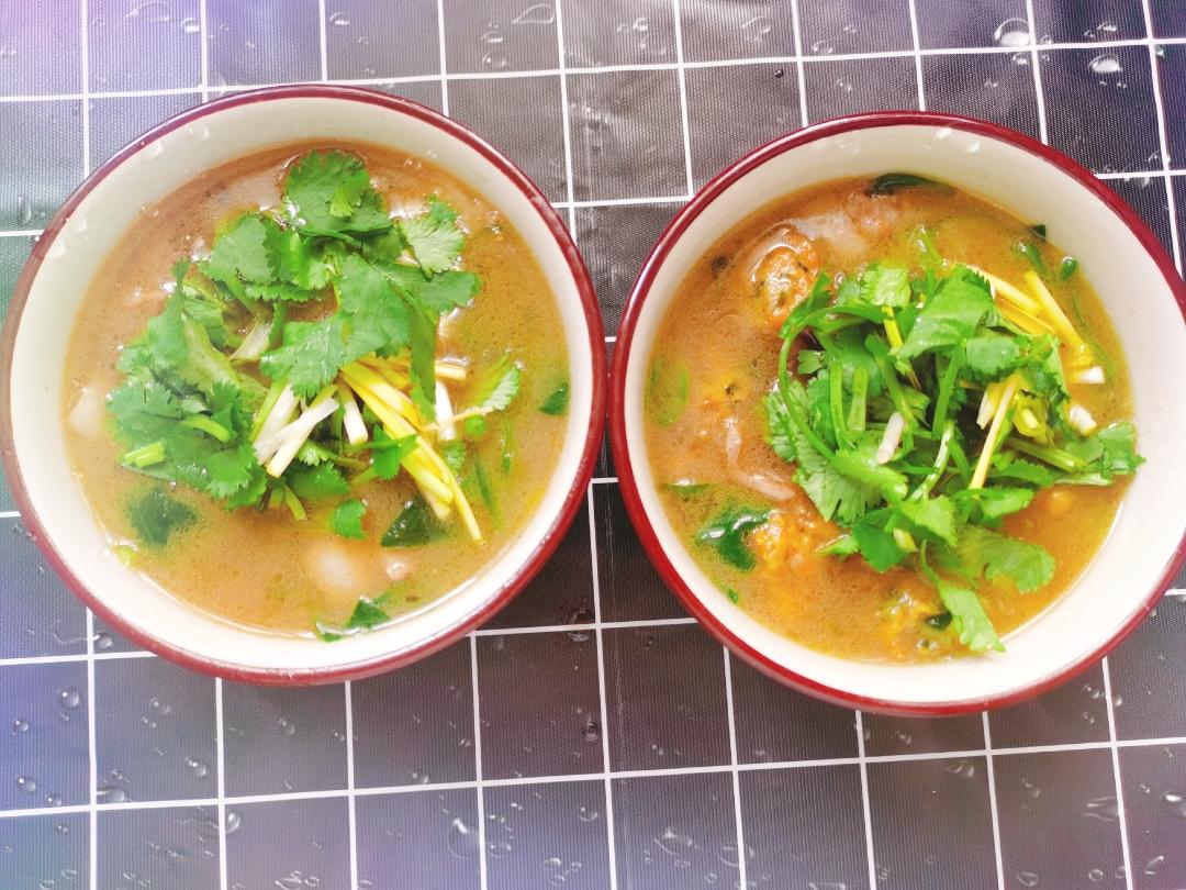 简单美味的快午餐           🍵丸子汤的做法