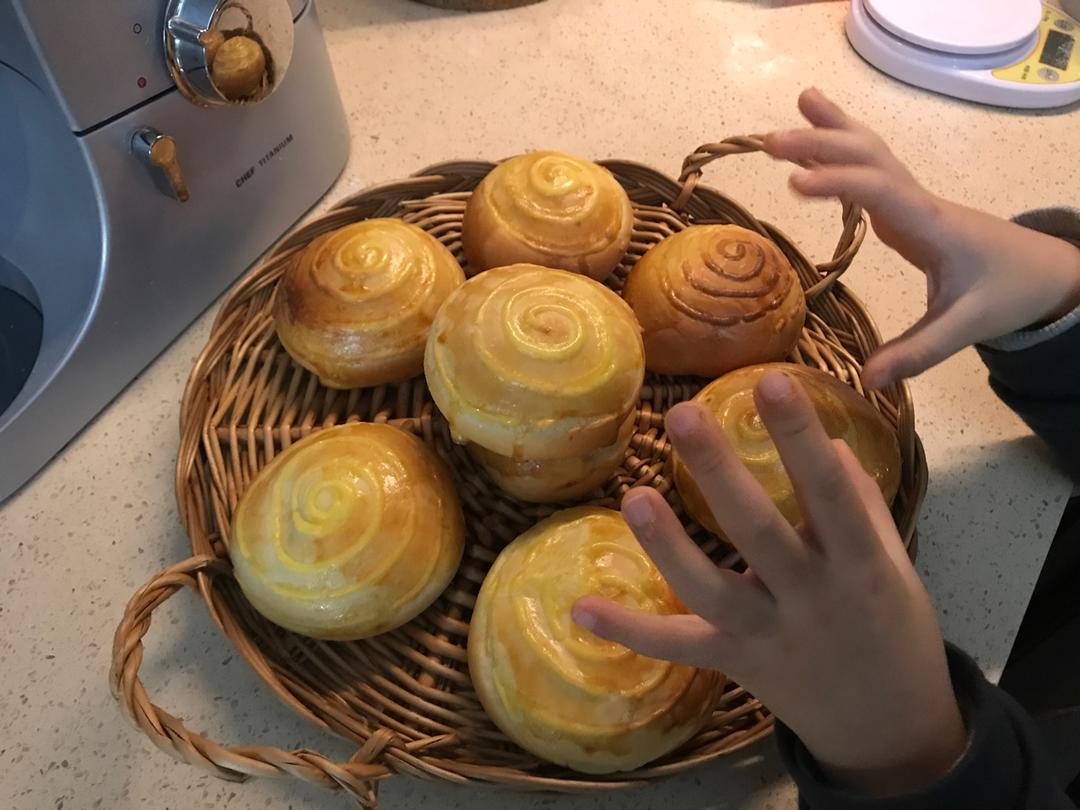 卡仕达面包(爱和自由方子）