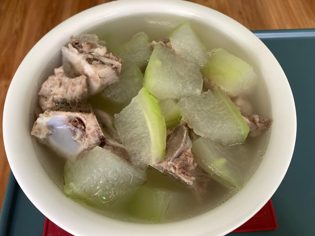 冬瓜排骨汤，夏天的味道