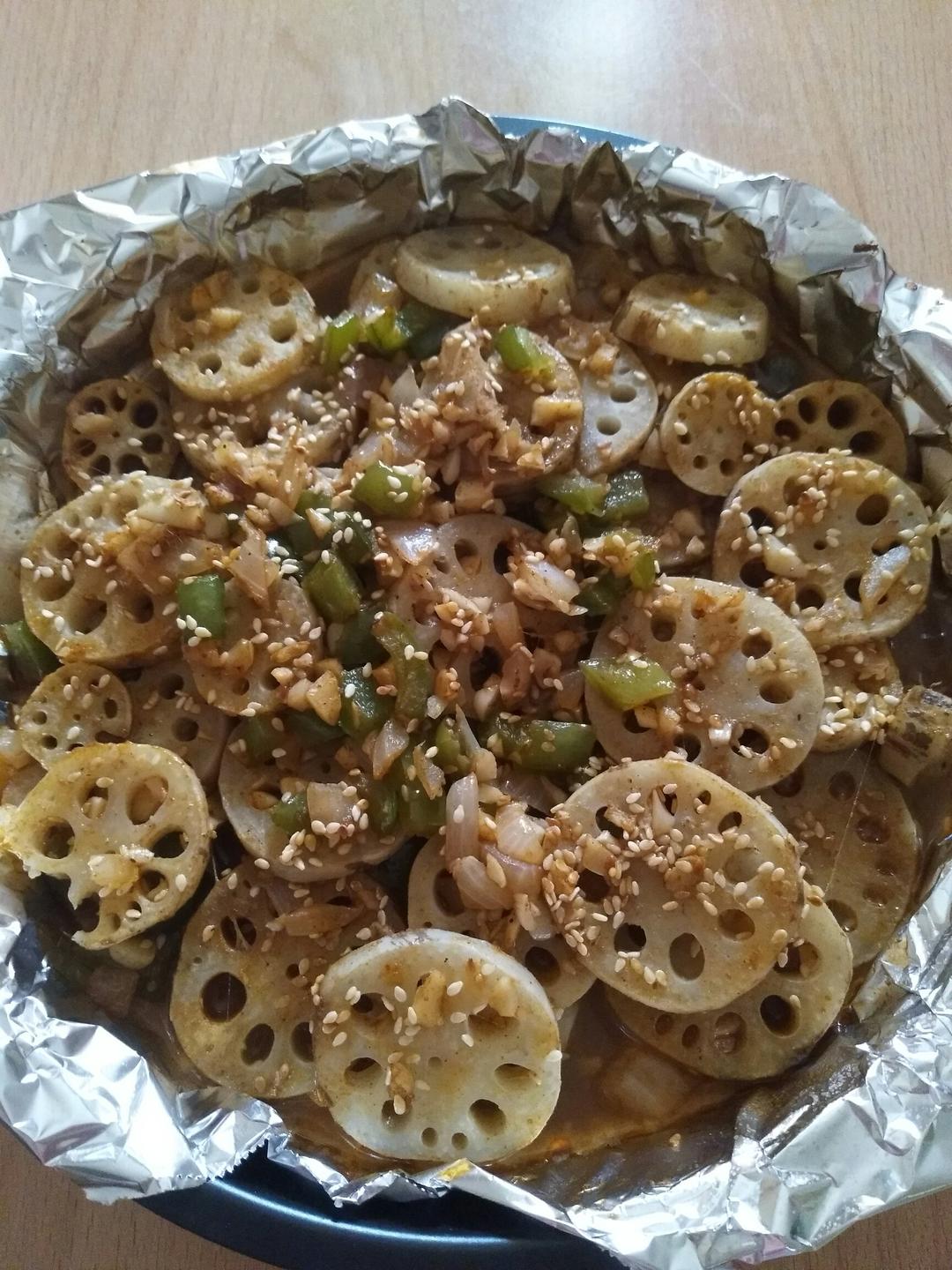 烤藕片