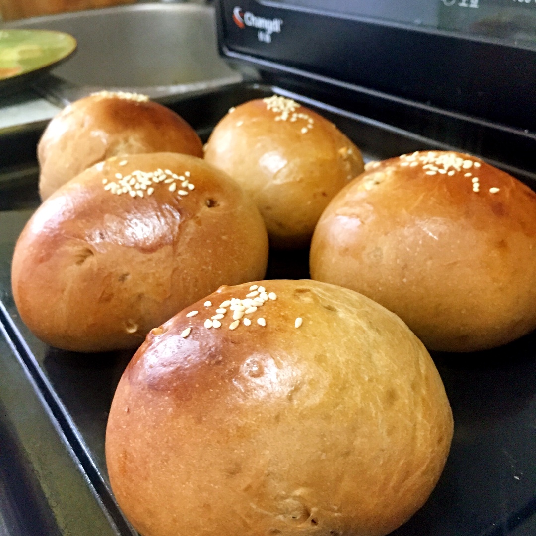 红糖核桃面包