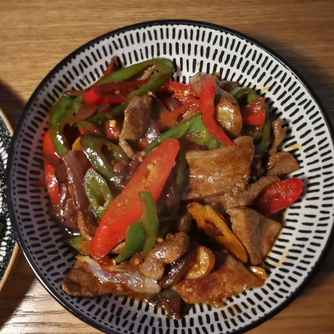 嫩炒猪肝