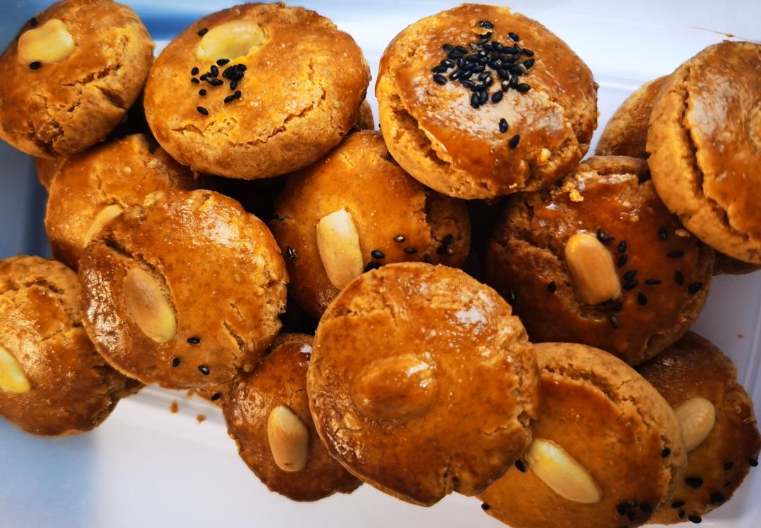 桃酥 花生酥 点心 改良版饼干 曲奇酥