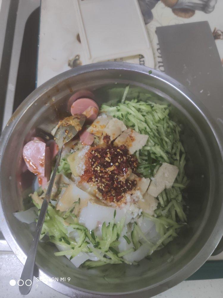 凉皮-家庭自制（告诉你自己做更劲道的秘诀）