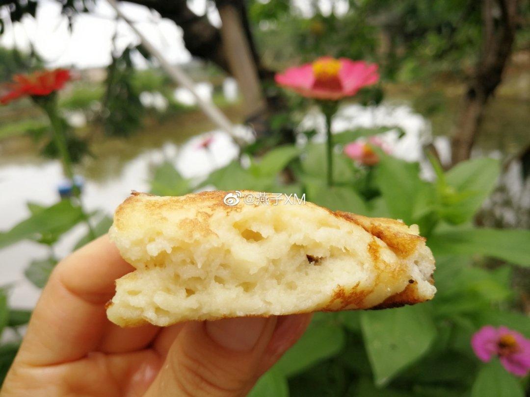 软糯的鲜玉米饼