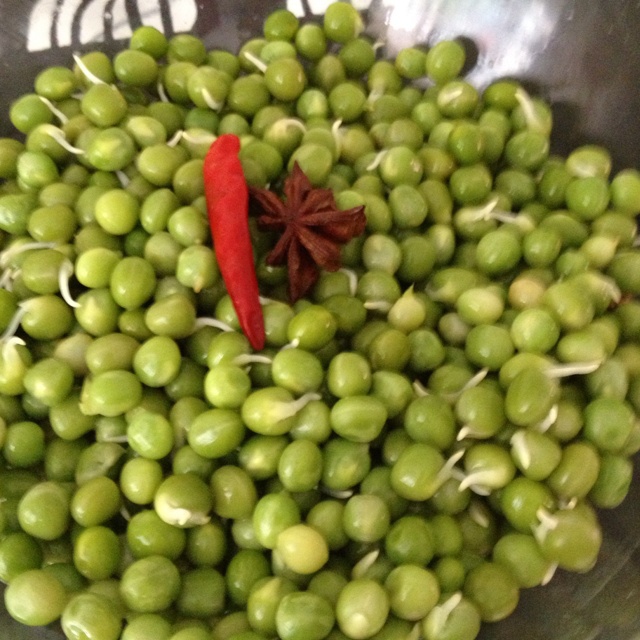 水煮豌豆