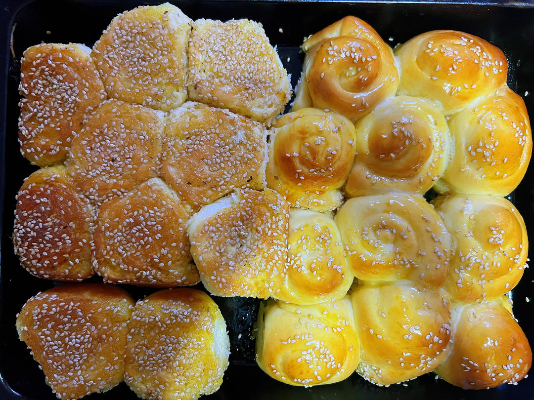 纯奶手撕吐司的做法 步骤1