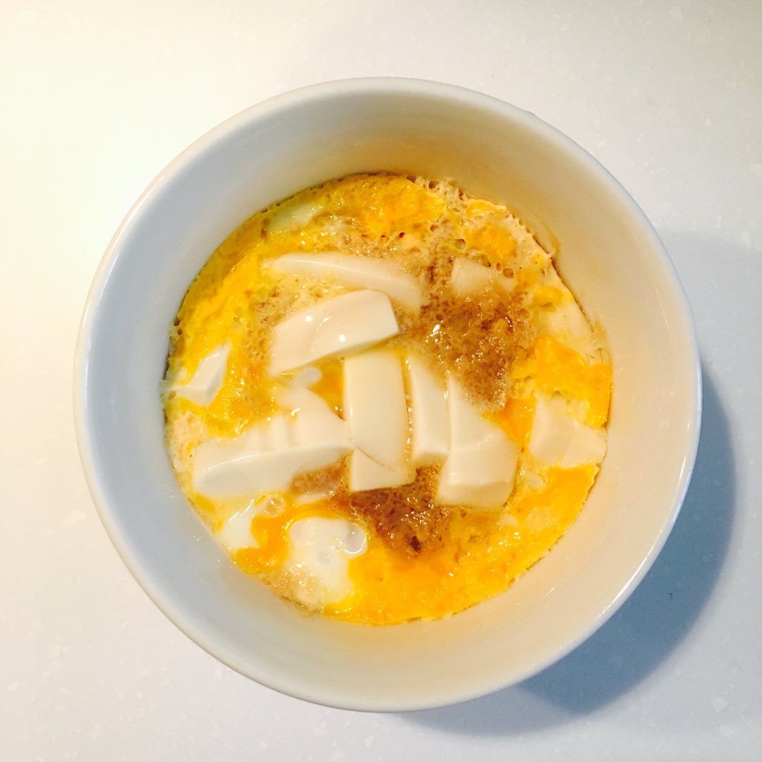 miko就是小兔老师做的五分钟鸡蛋豆腐羹附盒装豆腐脱模大法