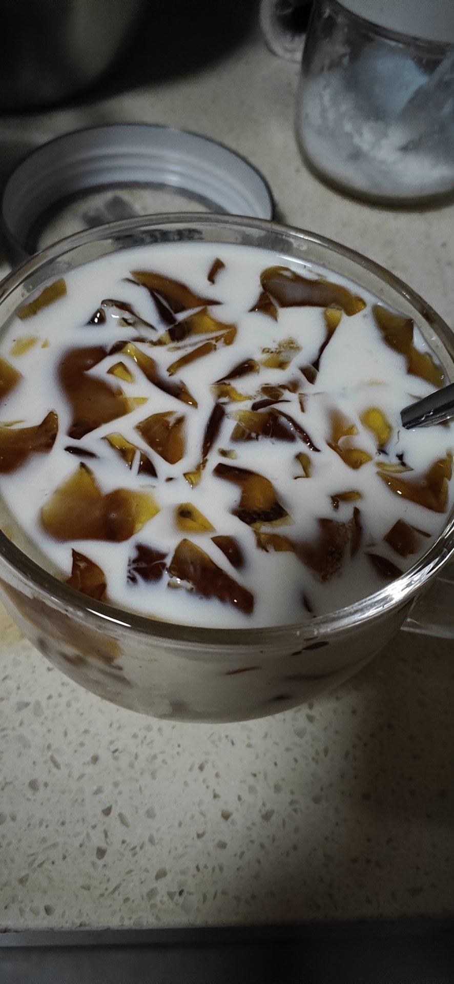 白桃乌龙茶冻